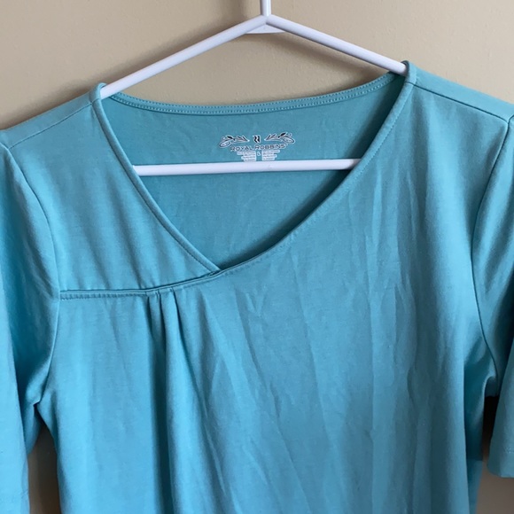 Royal Robbins seafoam green L tshirt - Picture 6 of 7